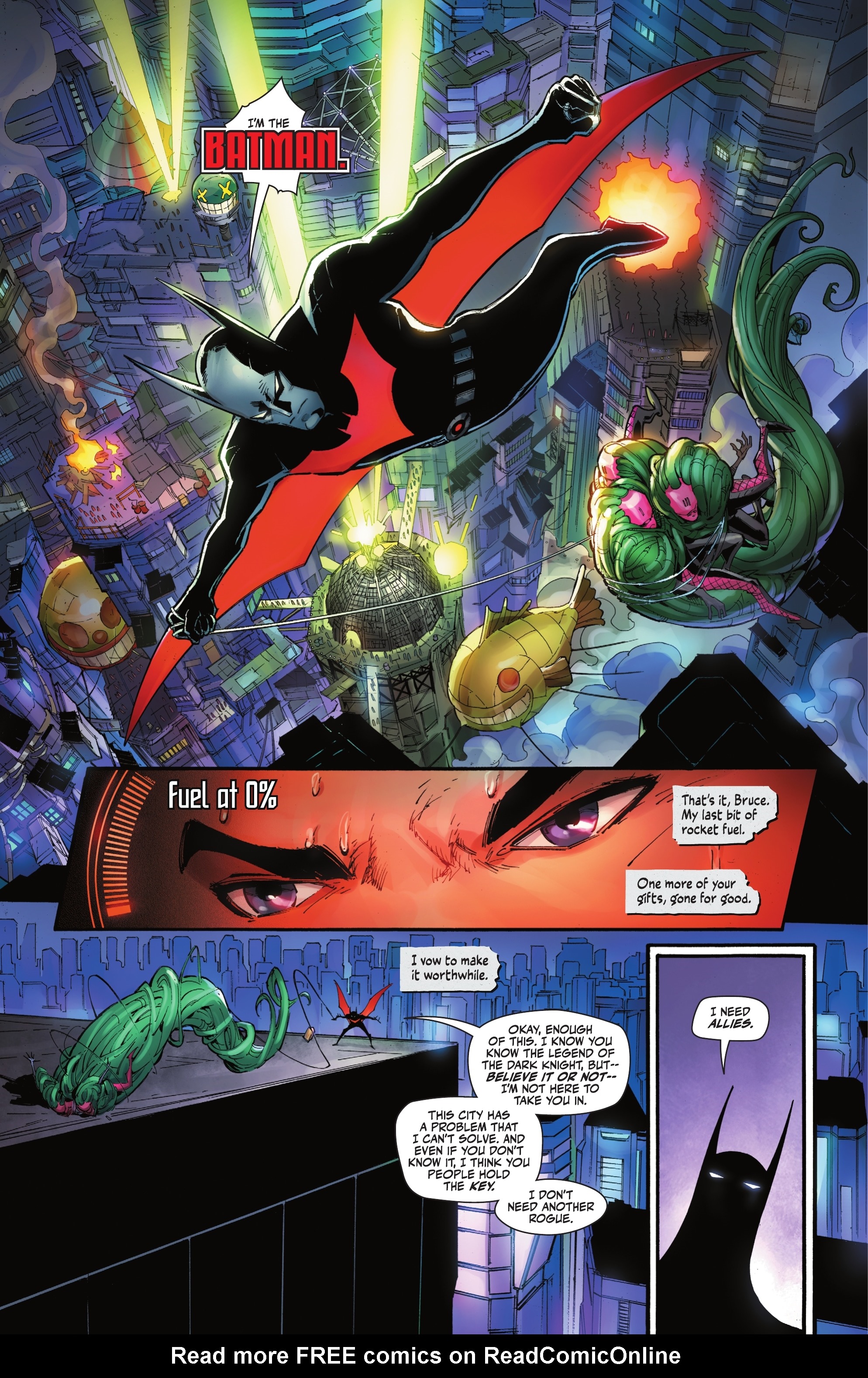Read online Batman Beyond: Neo-Year comic -  Issue #2 - 13