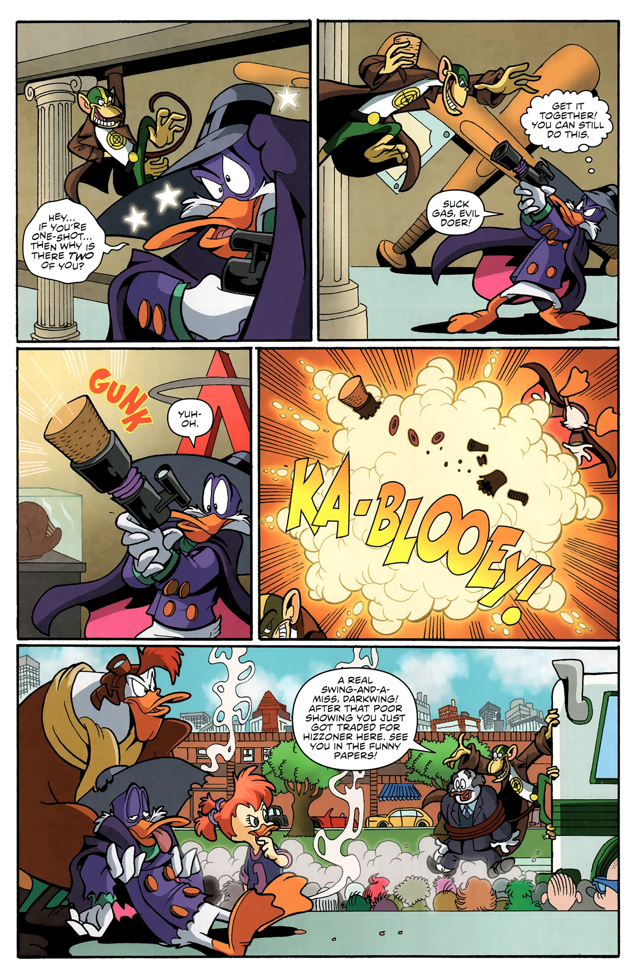 Read online Darkwing Duck comic -  Issue #13 - 15