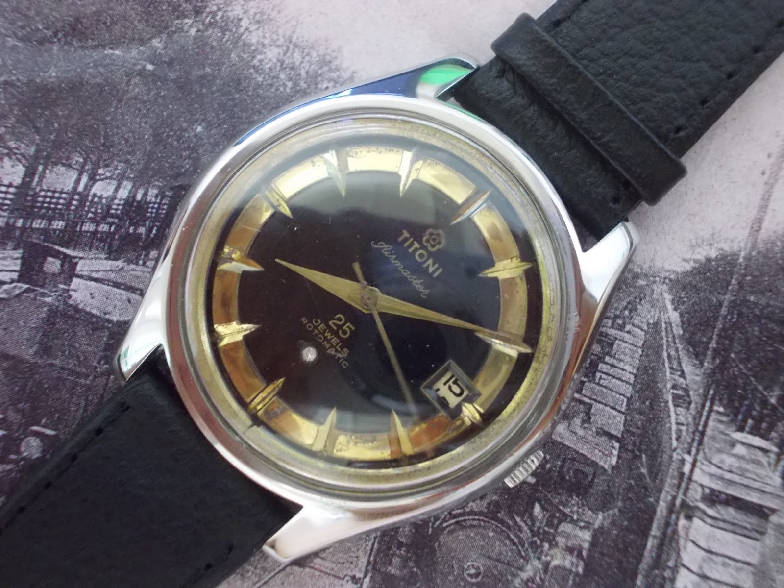 jam tangan titoni automatic