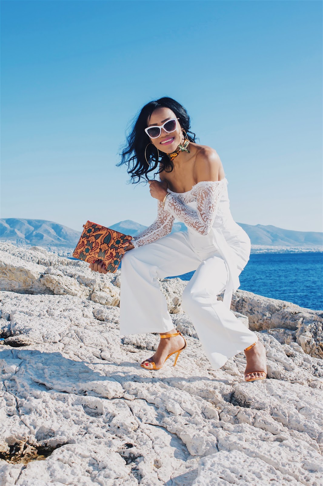 chic me white jumpsuit