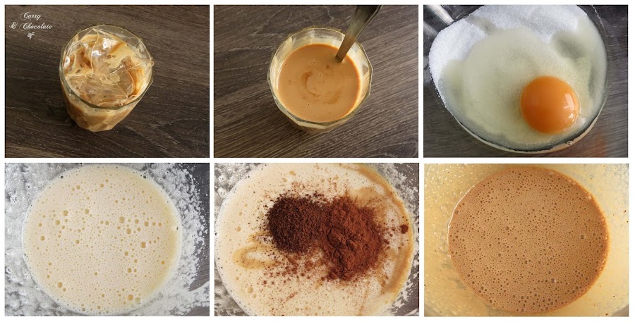 Preparando la mousse