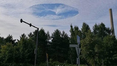 Παράξενες "δίνες" στον ουρανό της Φινλανδίας (ΦΩΤΟ)  