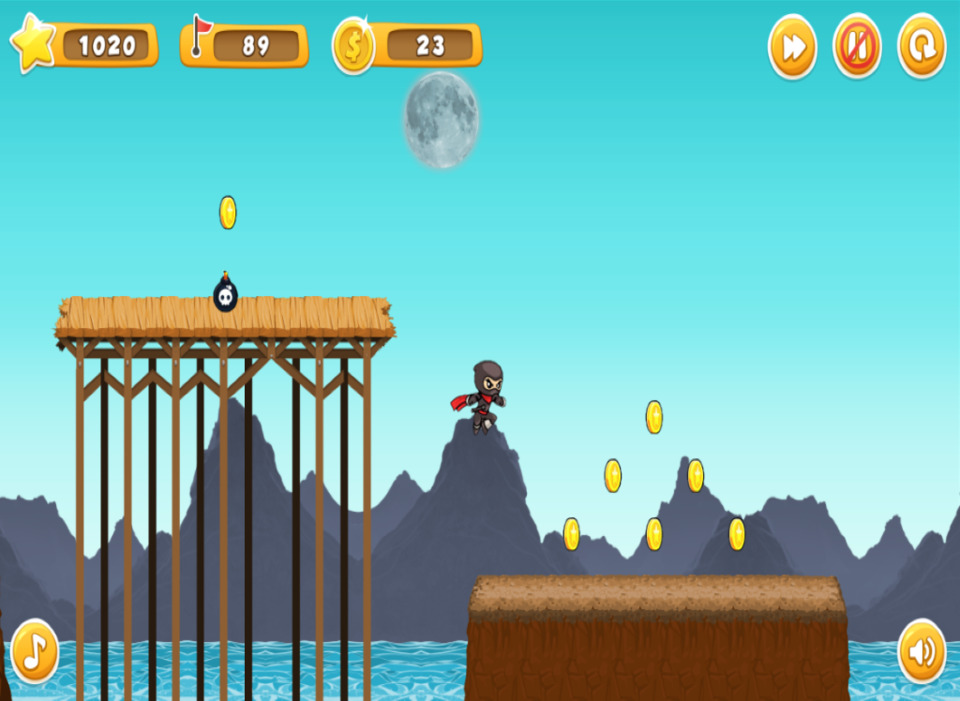 KID NINJA JUMP GAMES FOR FREE Download apk