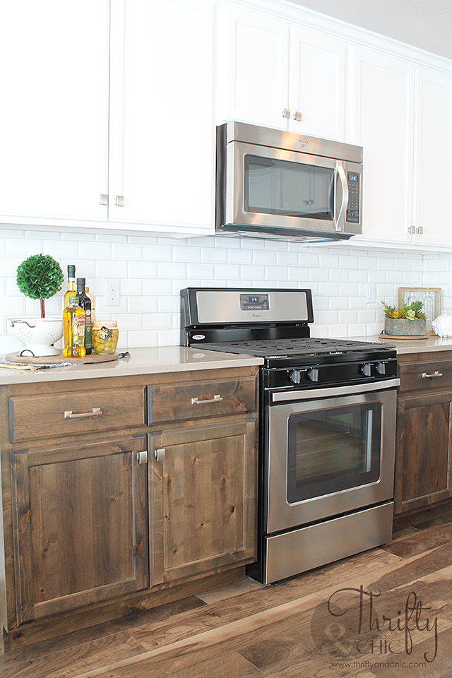 Kitchen decorating idea and model home tour