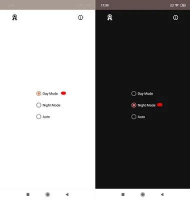 cara aktifkan dark mode android