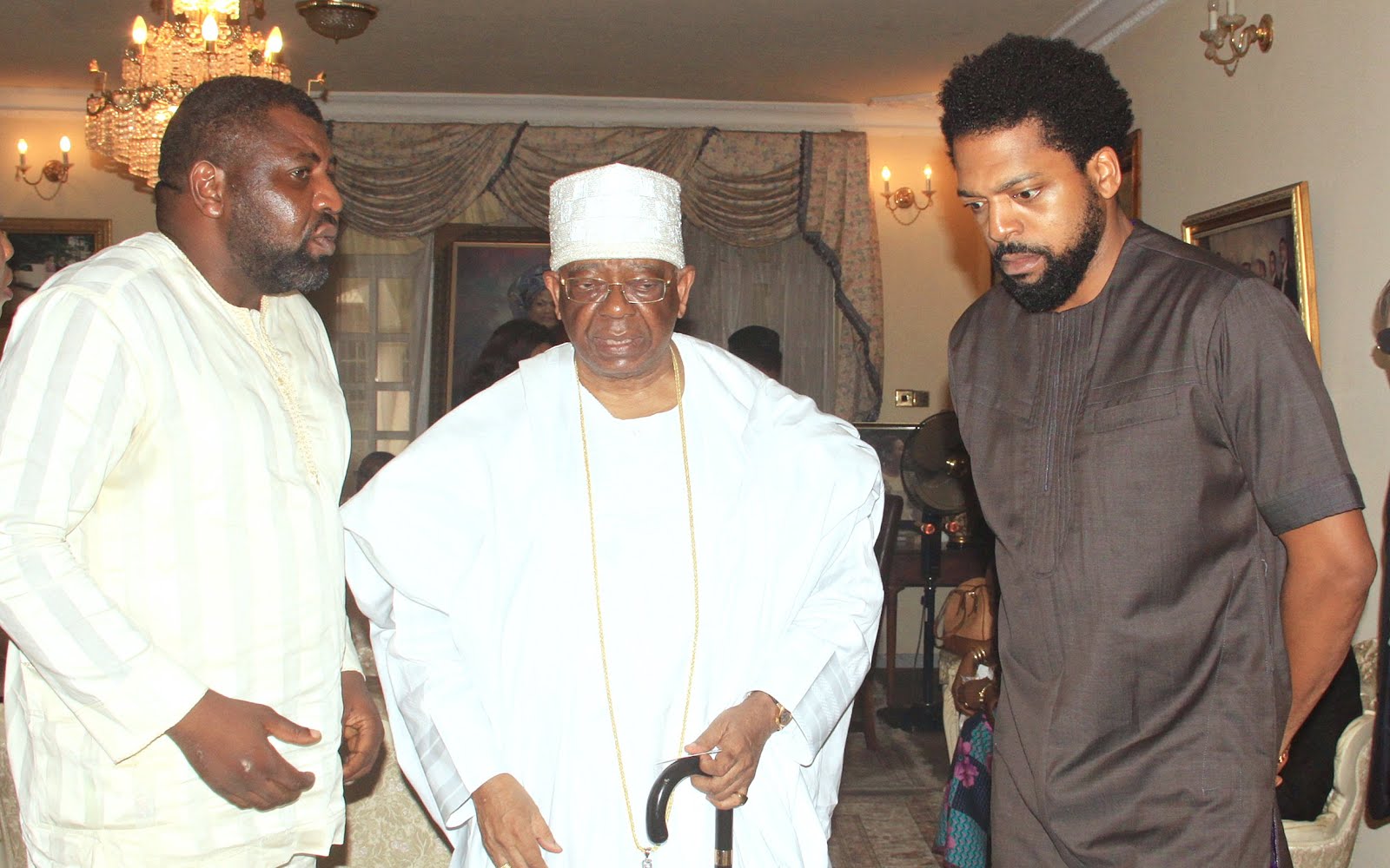 9janewsday A visit to business tycoon, late Micheal Ibru resident