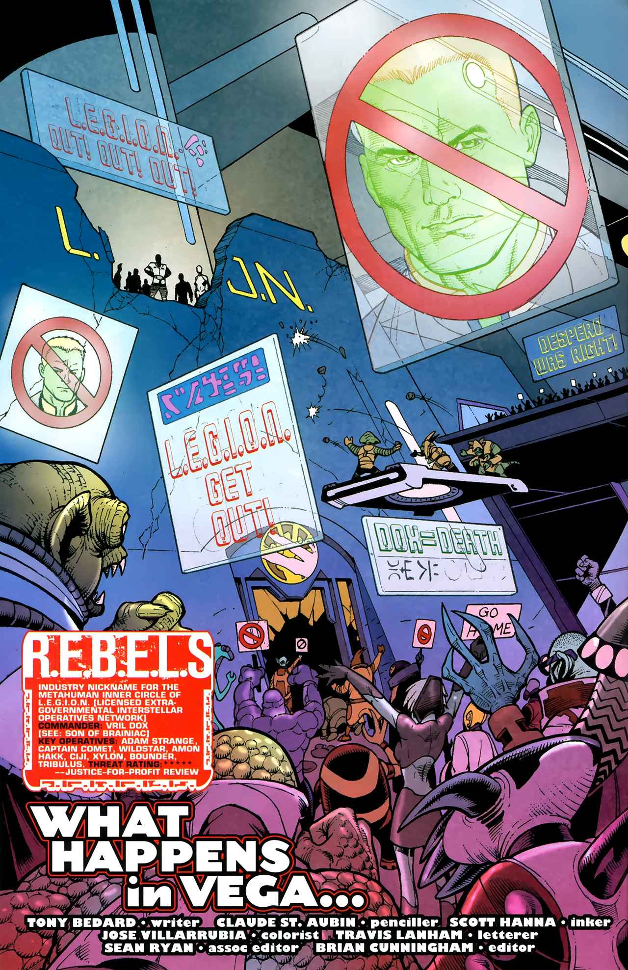 Read online R.E.B.E.L.S. comic -  Issue #15 - 3