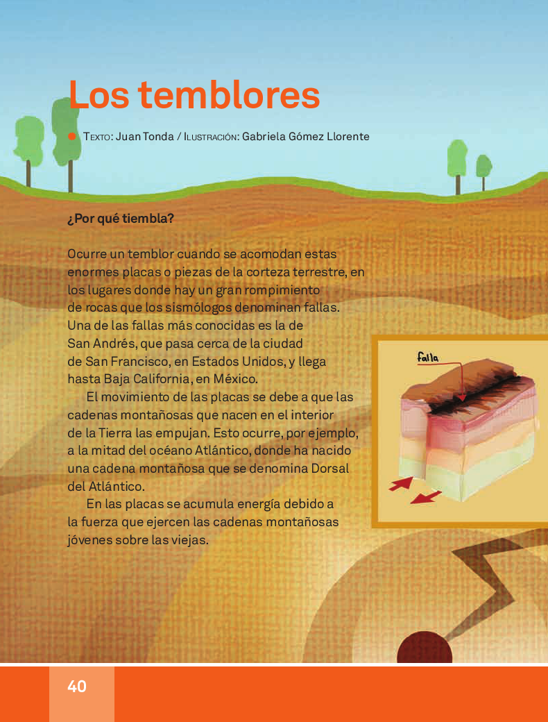  Leyenda de los temblores - Español Lecturas 3ro 2014-2015