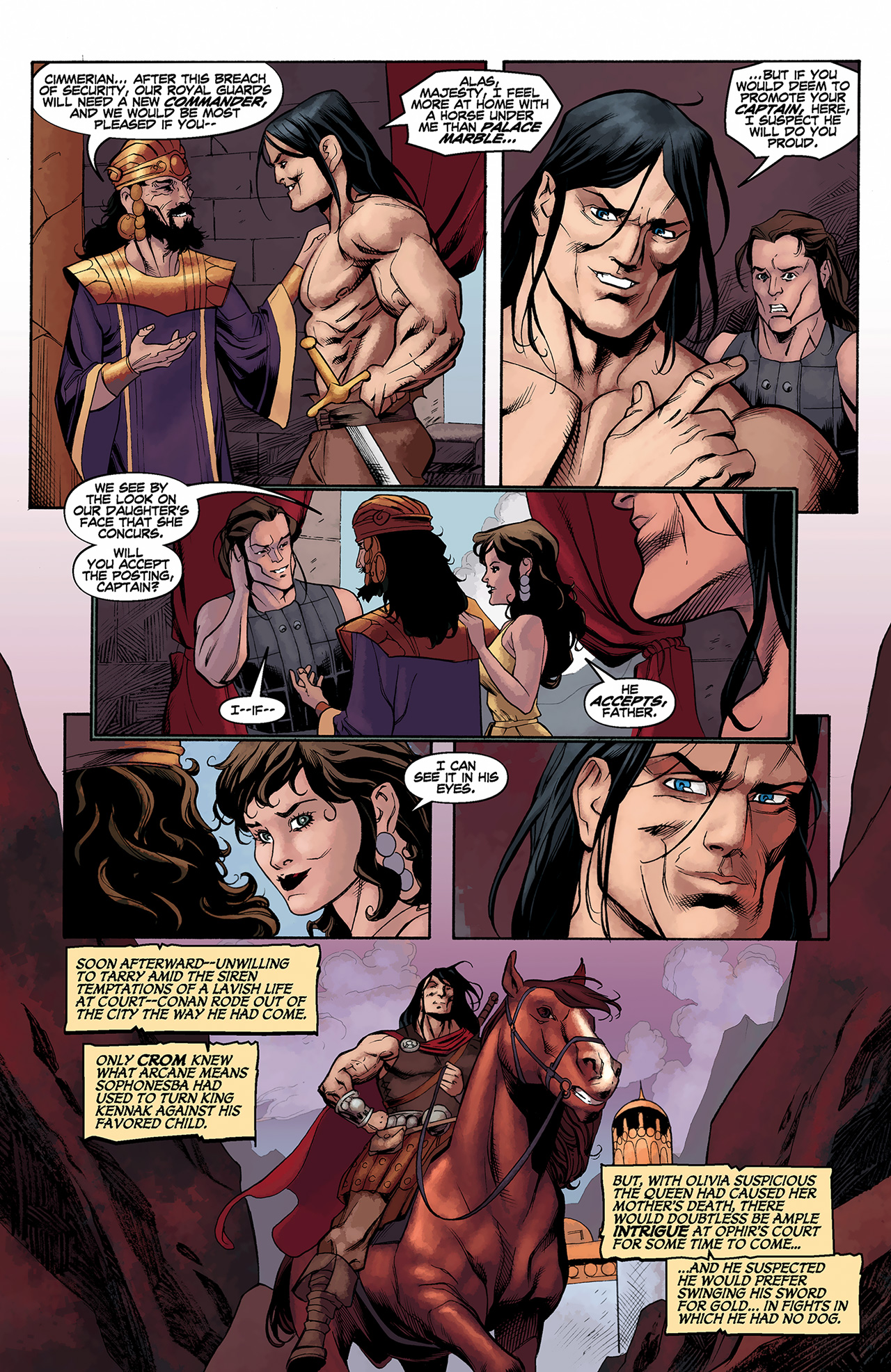 Read online Conan: Road of Kings comic -  Issue #6 - 16