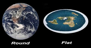 Is earth actually flat ?