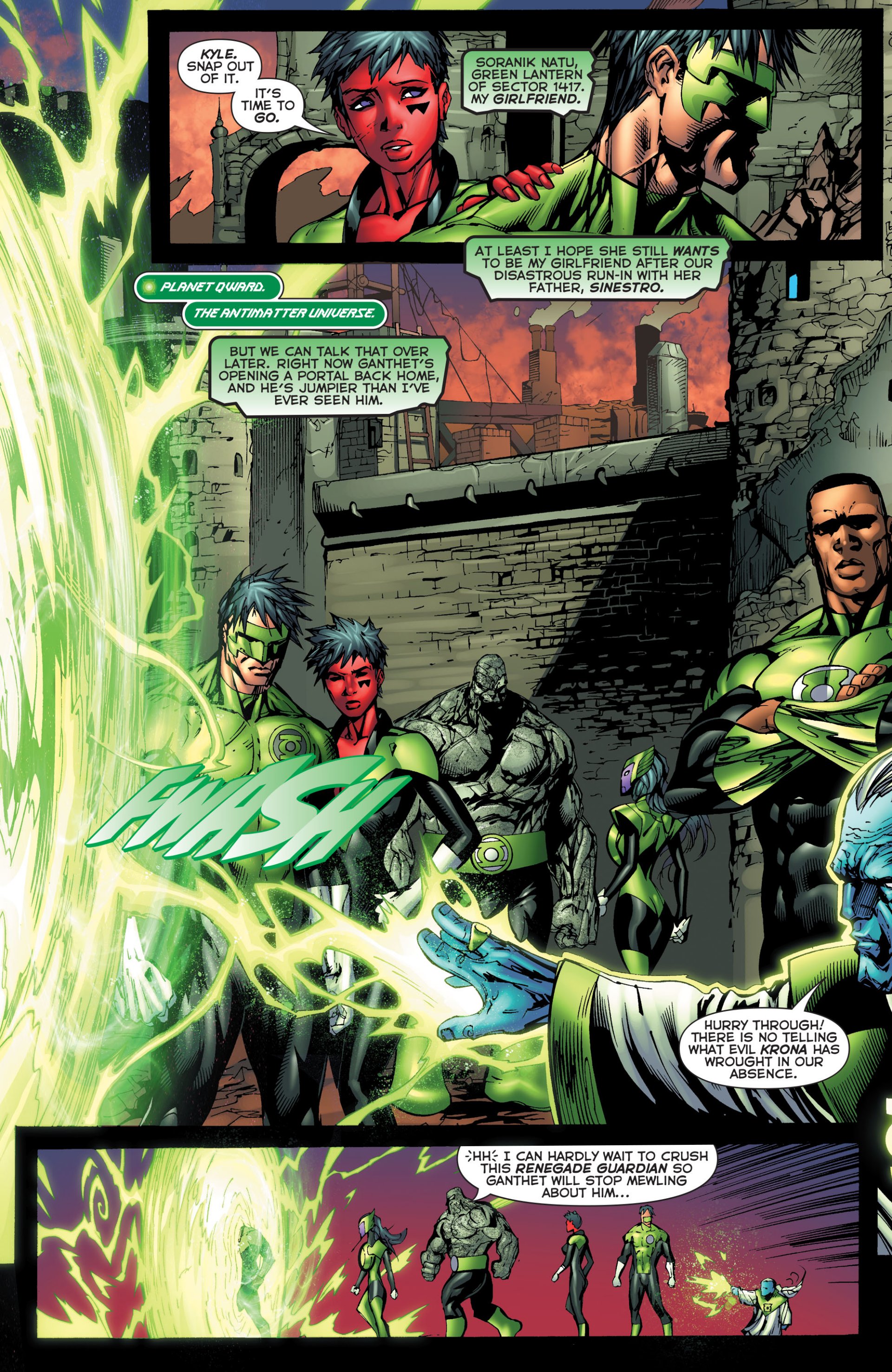 Read online Green Lantern Corps (2006) comic -  Issue #58 - 5