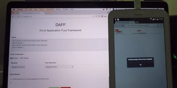 Droid Application Fuzz Framework