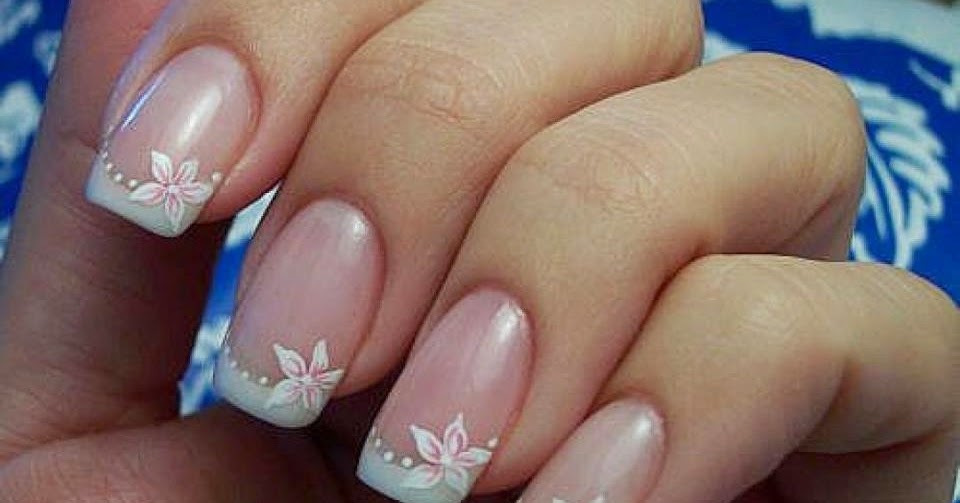 Simple flower nail designs Ideas For You. - Ladies Fashionz