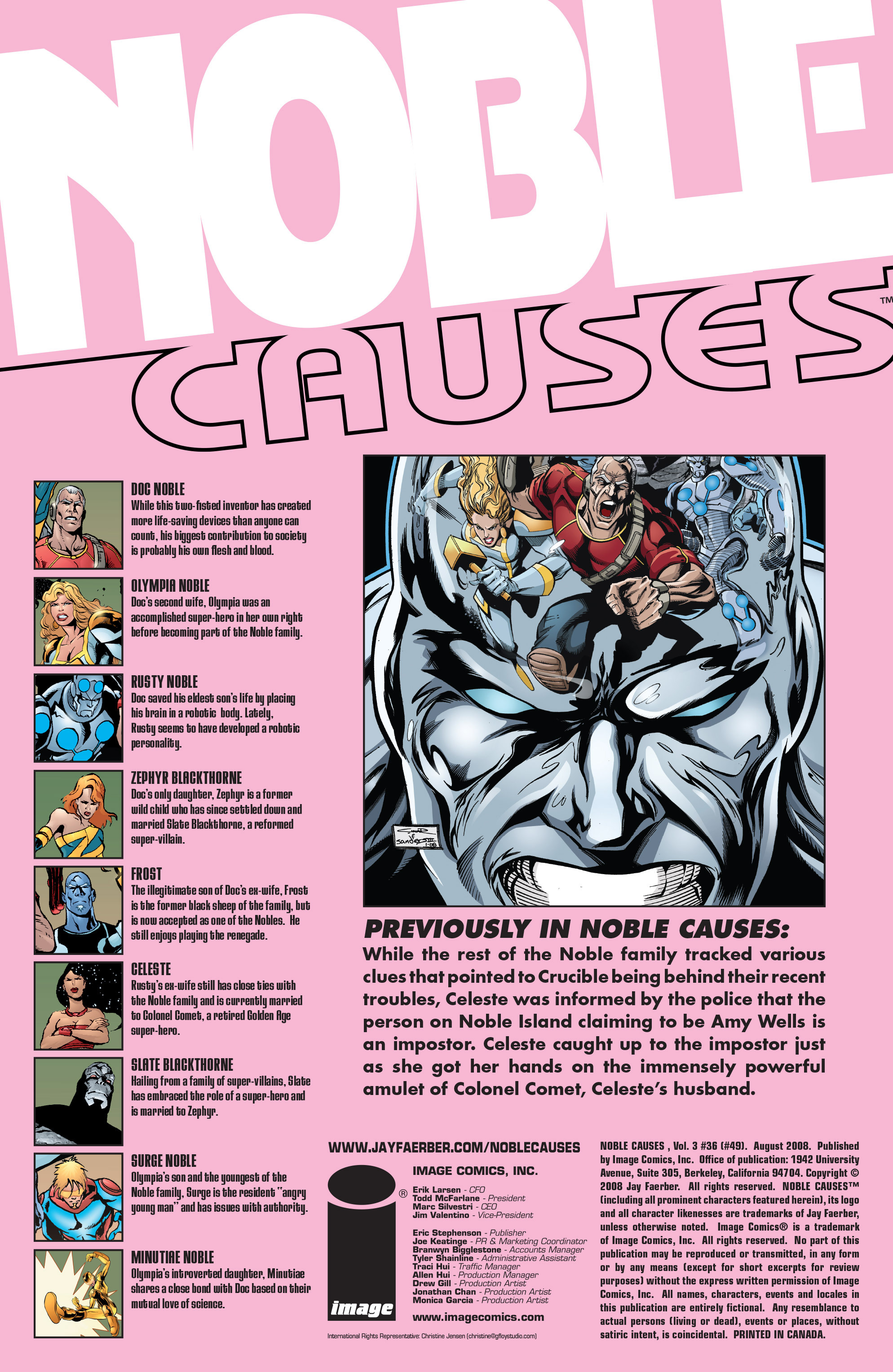 Read online Noble Causes (2004) comic -  Issue #36 - 2