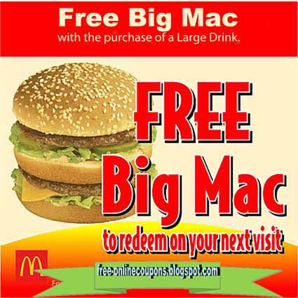 big mac coupons 2019