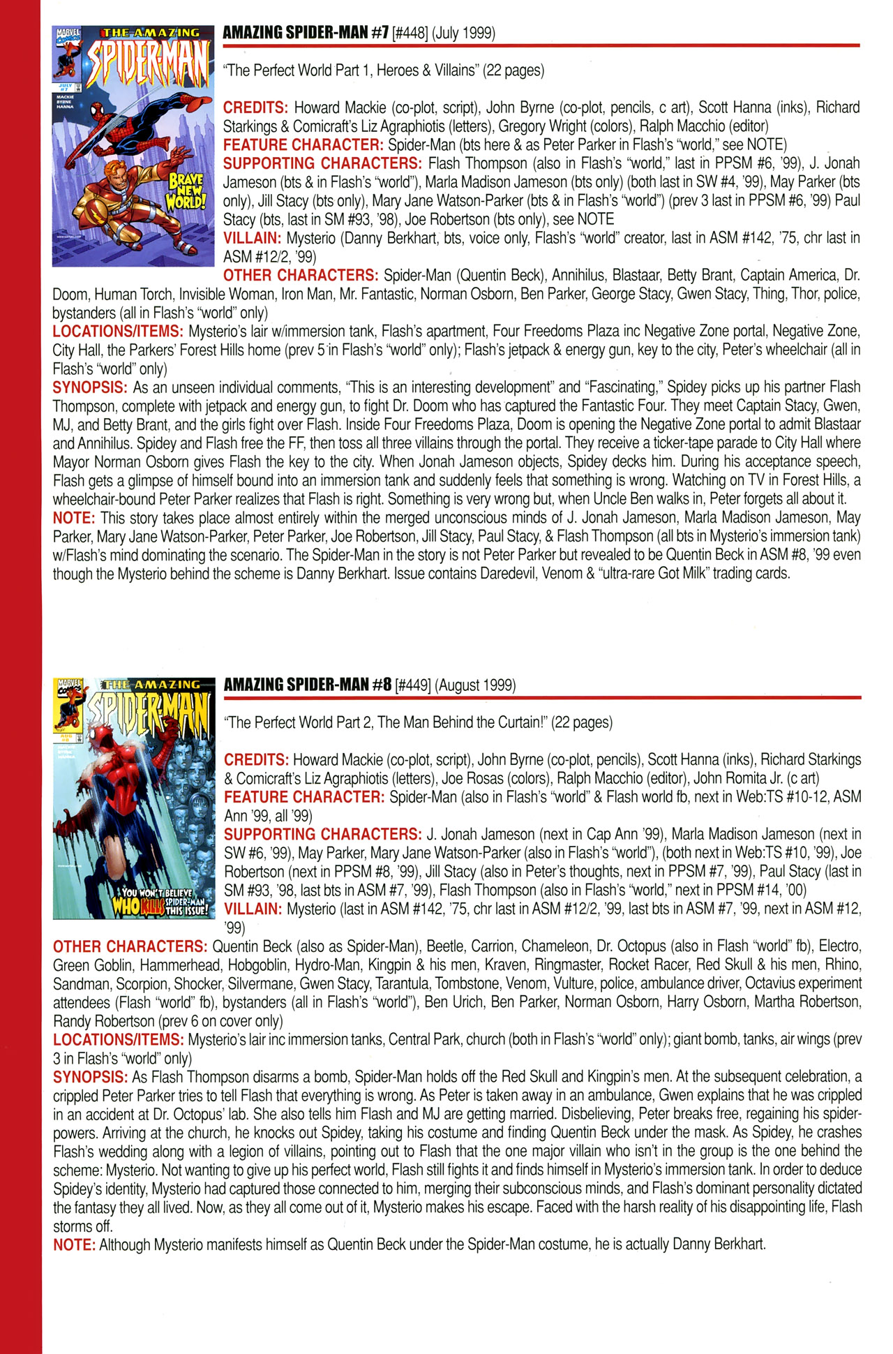 Read online Official Index to the Marvel Universe comic -  Issue #11 - 10