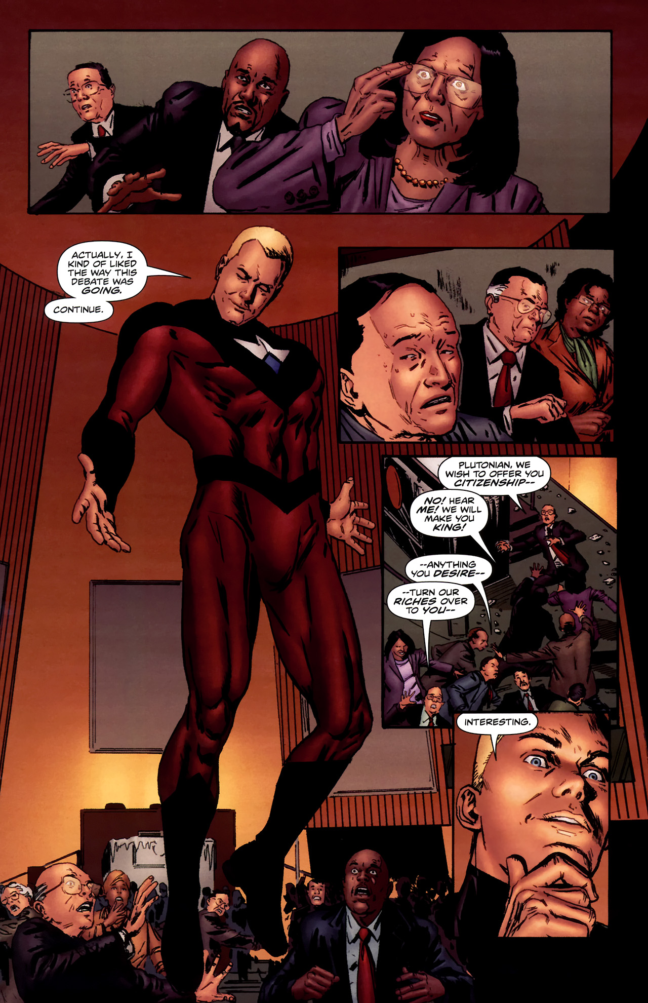 Read online Irredeemable comic -  Issue #4 - 11