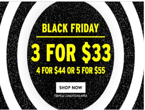 The Body Shop Black Friday Deals 3 For $33