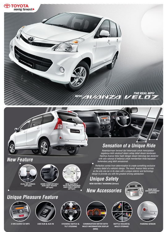 Toyota Avanza Veloz 2012: Mengupas Fitur Keamanan Airbag dan Keunggulan Lainnya