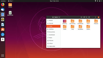 Escritorio de Ubuntu Escritorio de Ubuntu