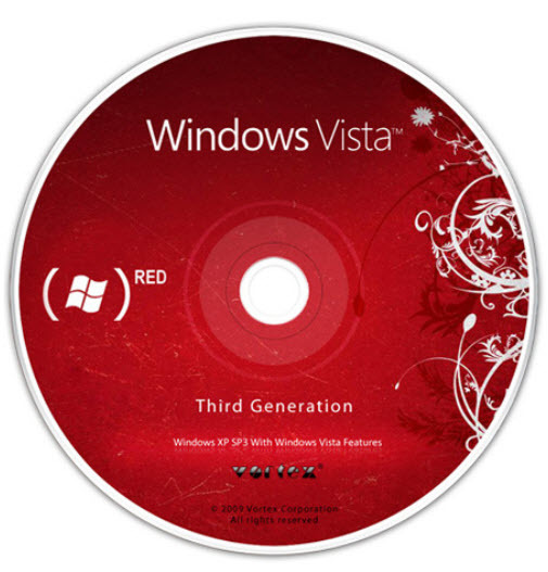 Hasil gambar untuk windows xp vortex 3g red edition
