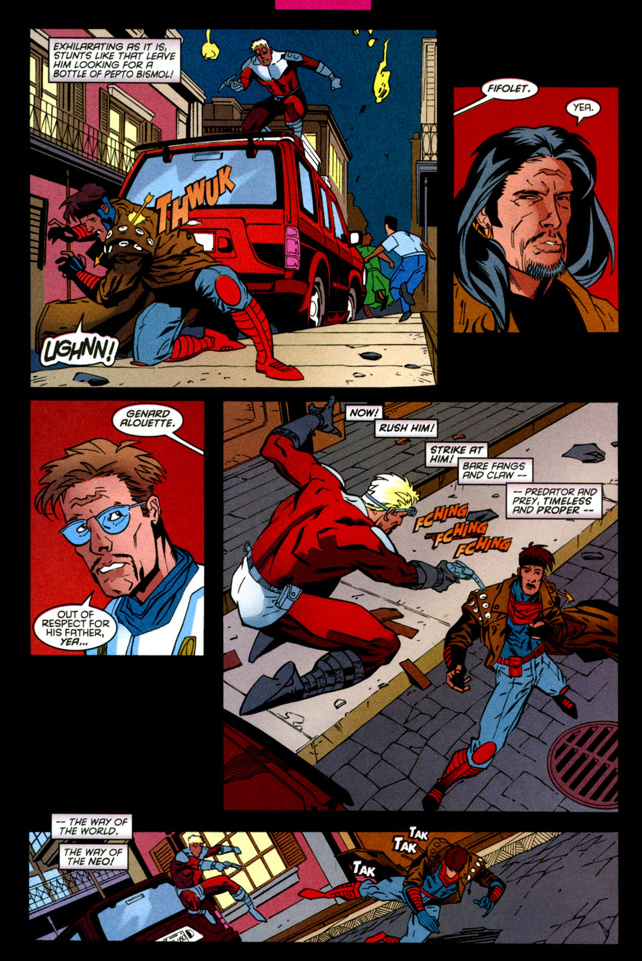 Read online Gambit (1999) comic -  Issue #22 - 18