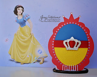 princess snow_white birthday invitations