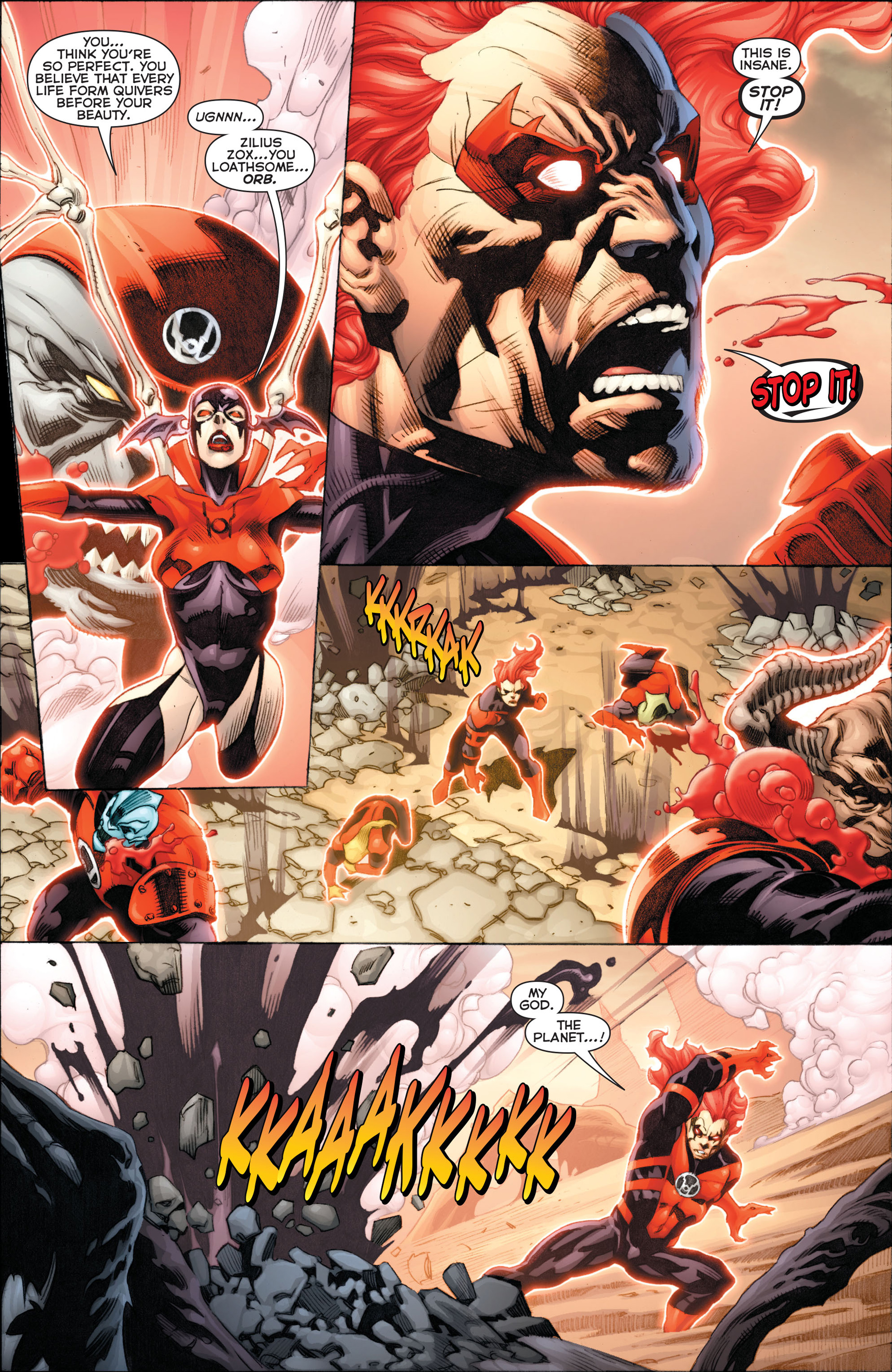 Read online Red Lanterns comic -  Issue #9 - 9