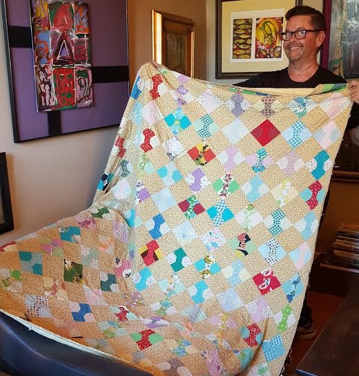 Kevin the Quilter: Happy Hearts for various reasons.......