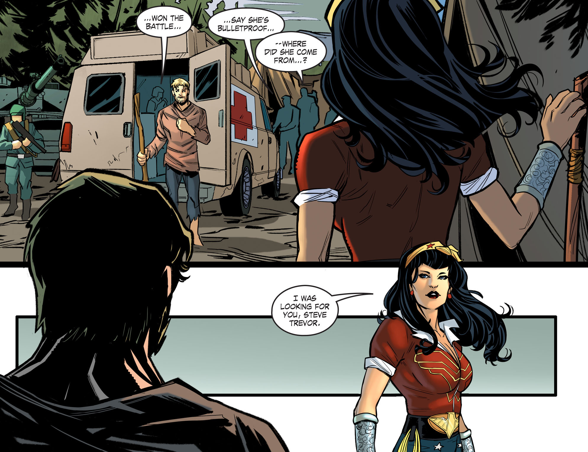 Read online DC Comics: Bombshells comic -  Issue #12 - 6