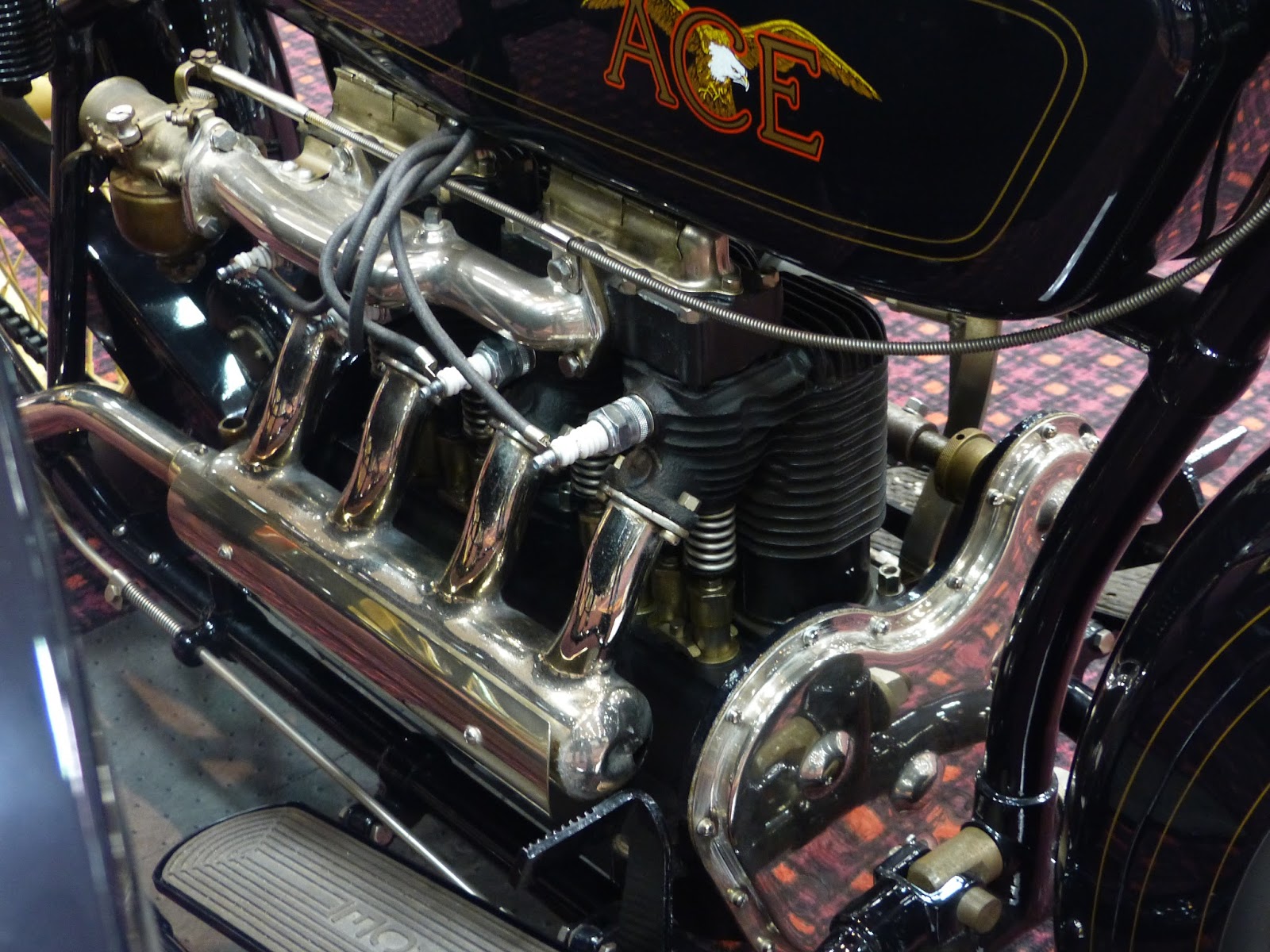 OldMotoDude 1922 Ace with FLXI Observer Sidecar sold for 103,500 at