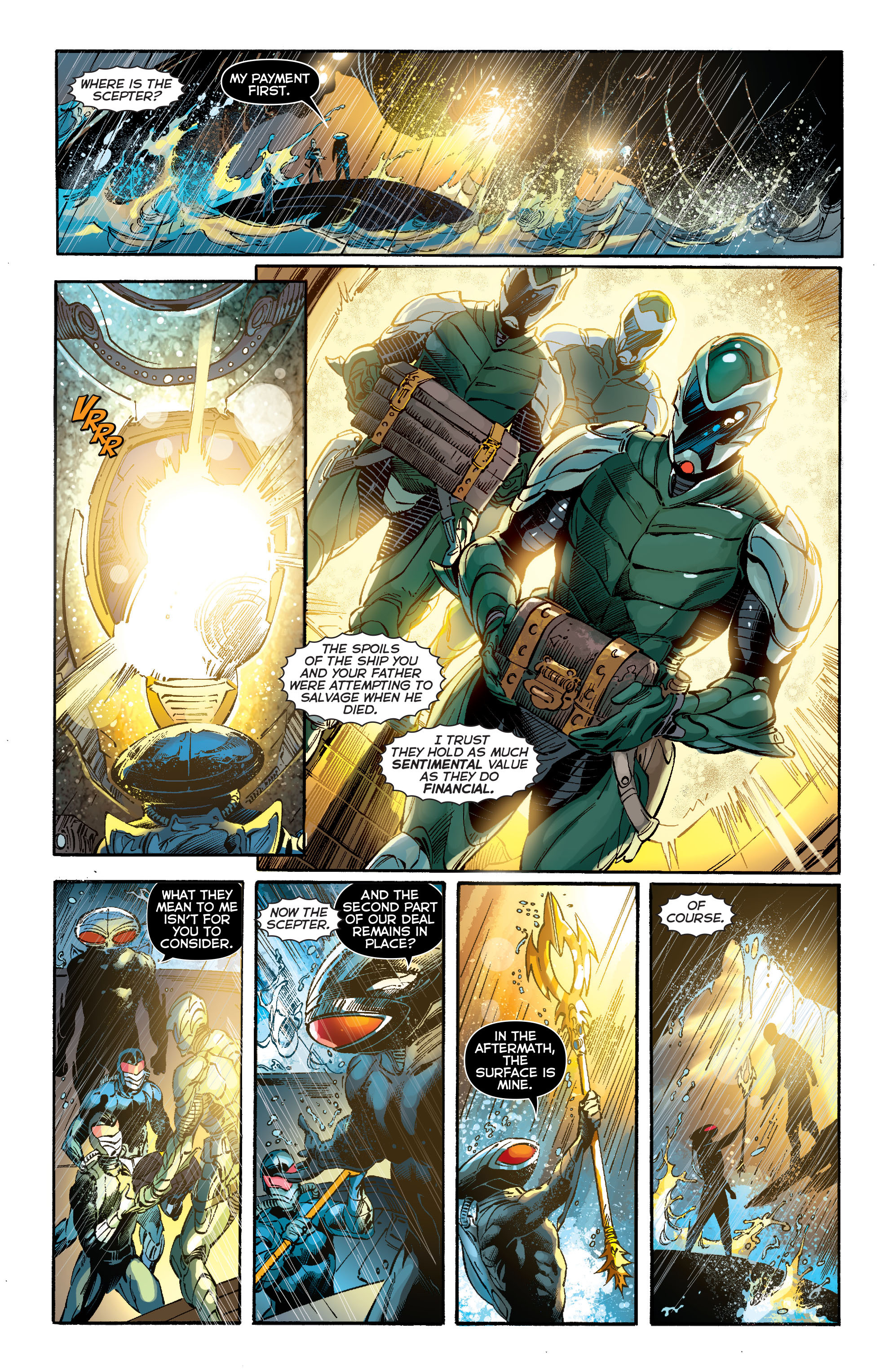 Read online Aquaman (2011) comic -  Issue #13 - 10