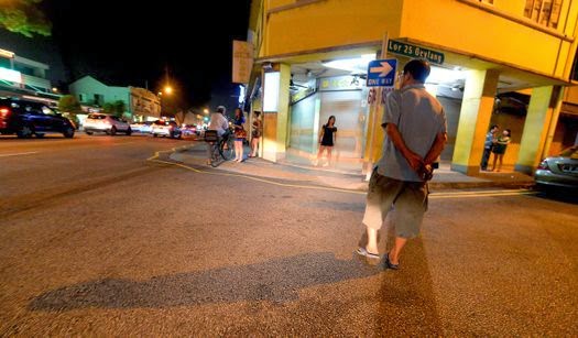 china street prostitutes at singapore geylang lor 8 10 12