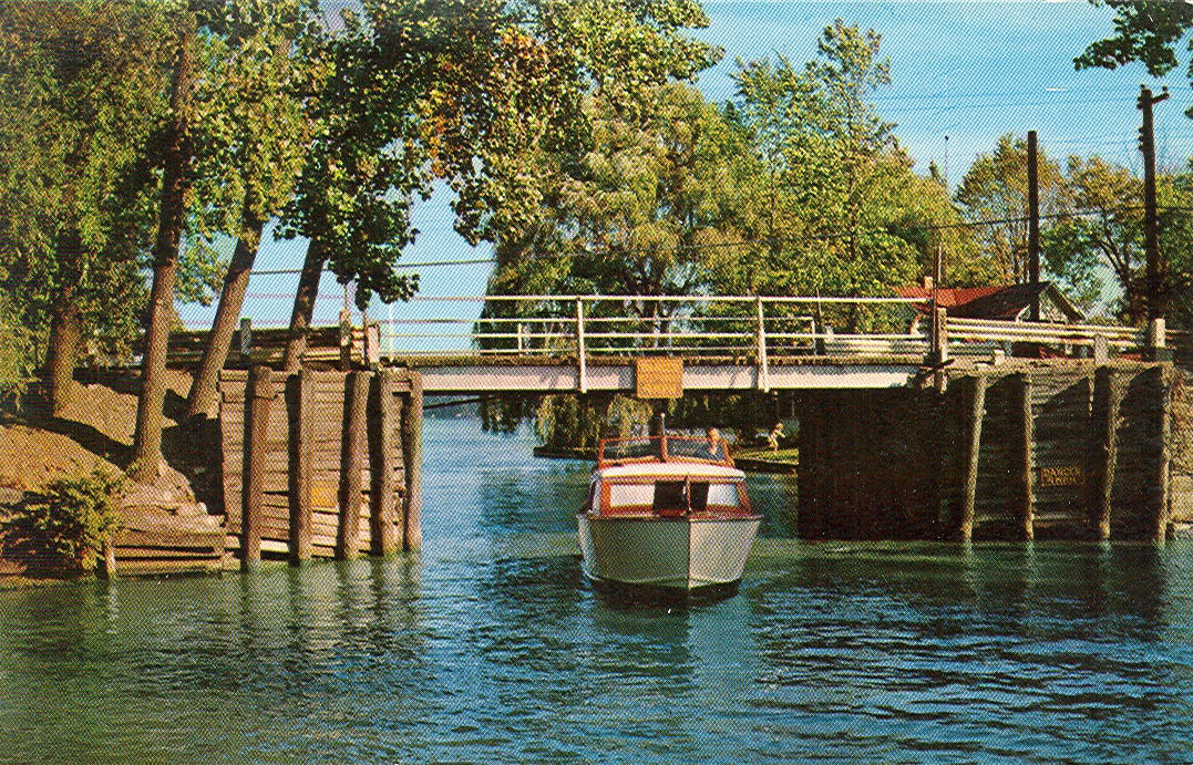 Vintage Travel Postcards Indian Lake, Ohio