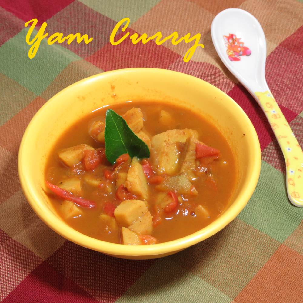 Boni's Healthy Twists Yam Curry