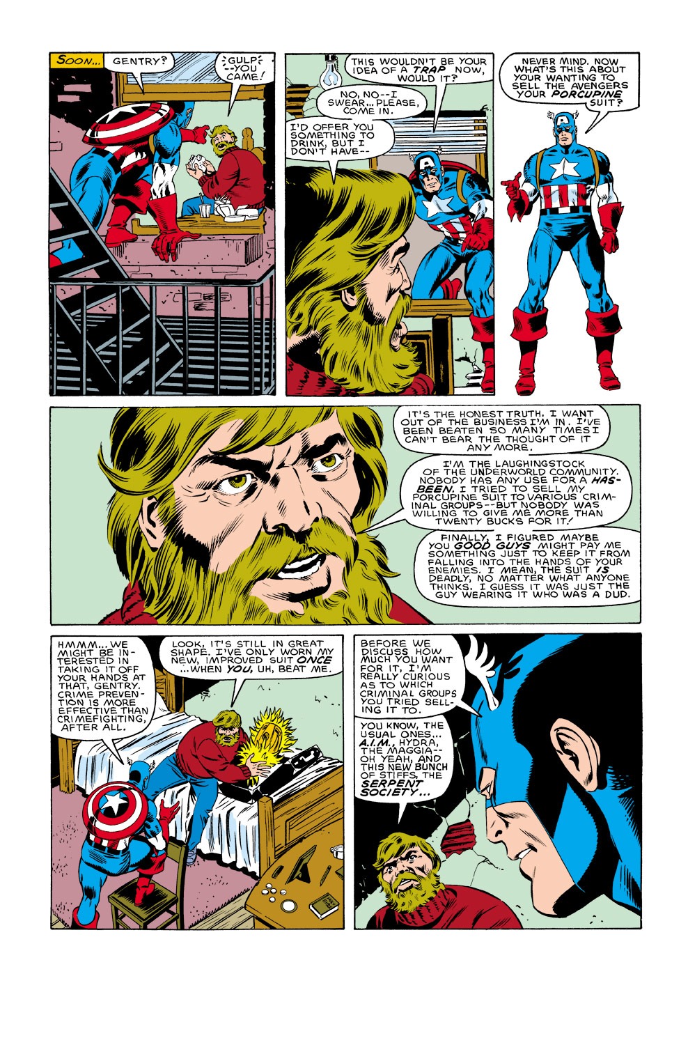 Read online Captain America (1968) comic -  Issue #315 - 12