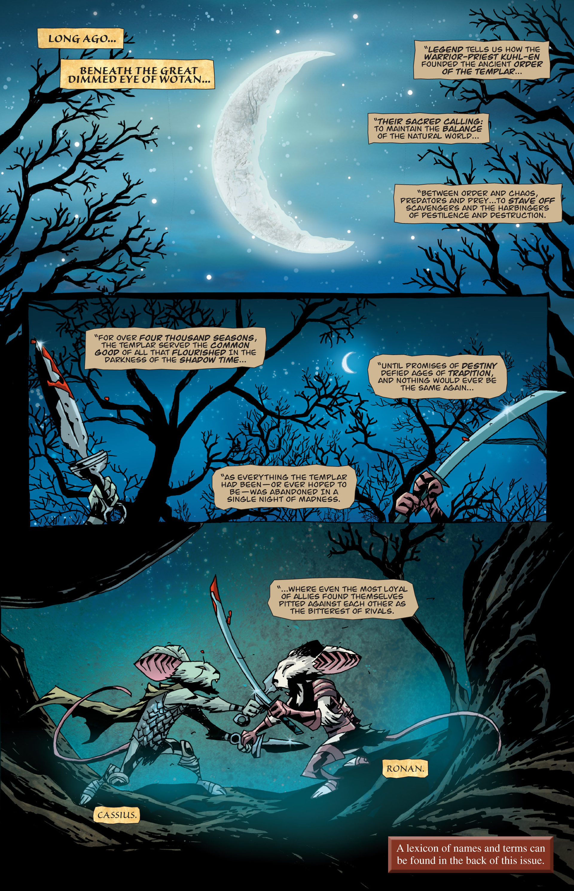 The Mice Templar Volume 4: Legend issue 1 - Page 3