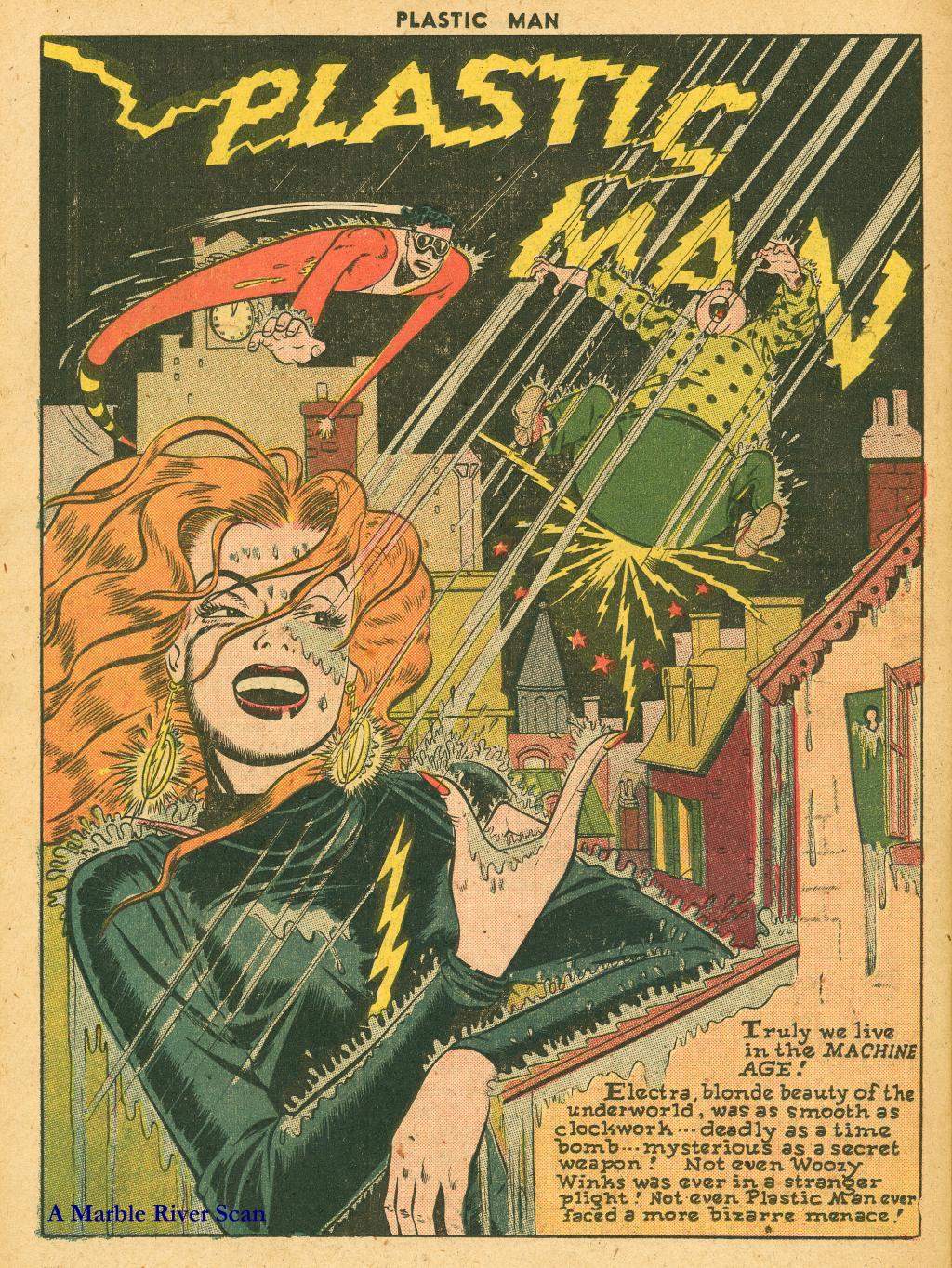 Read online Plastic Man (1943) comic -  Issue #10 - 36