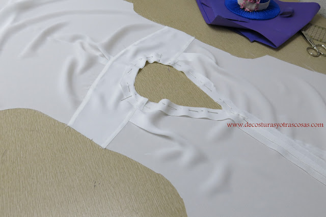 tutorial paso a paso blusa blanca sencilla