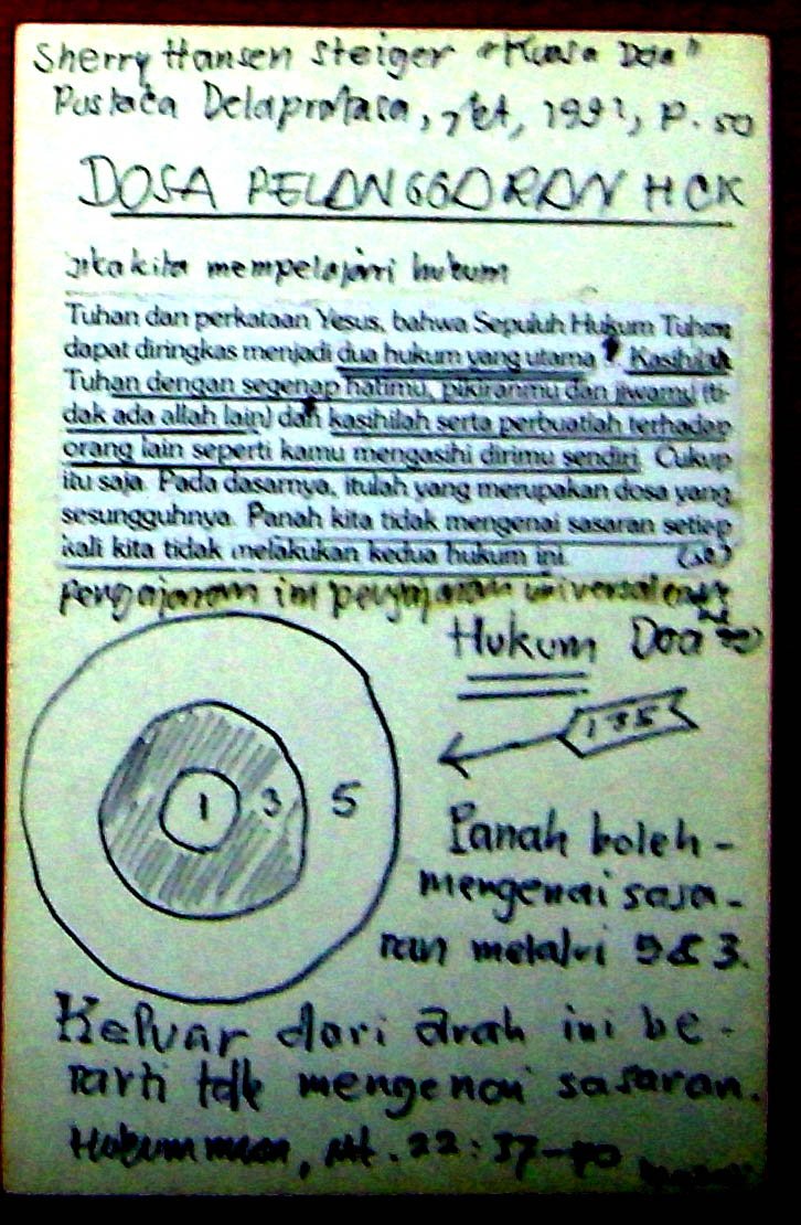 Pelaksanaan Hukum Cinta Kasih 1 - Ginting SOS - 135 Program Great House