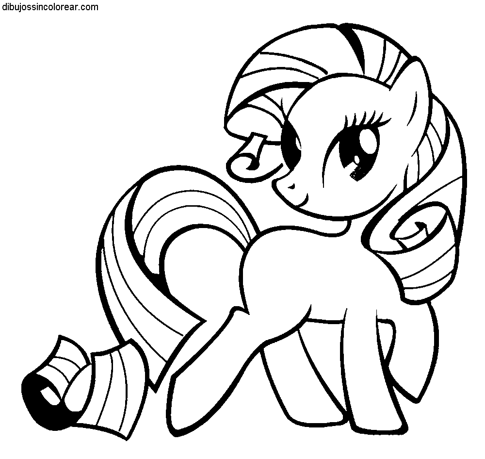 Dibujos Sin Colorear Dibujos De My Little Pony Para Colorear Dibujos de my little pony para colorear pintar e imprimir. dibujos de my little pony para colorear