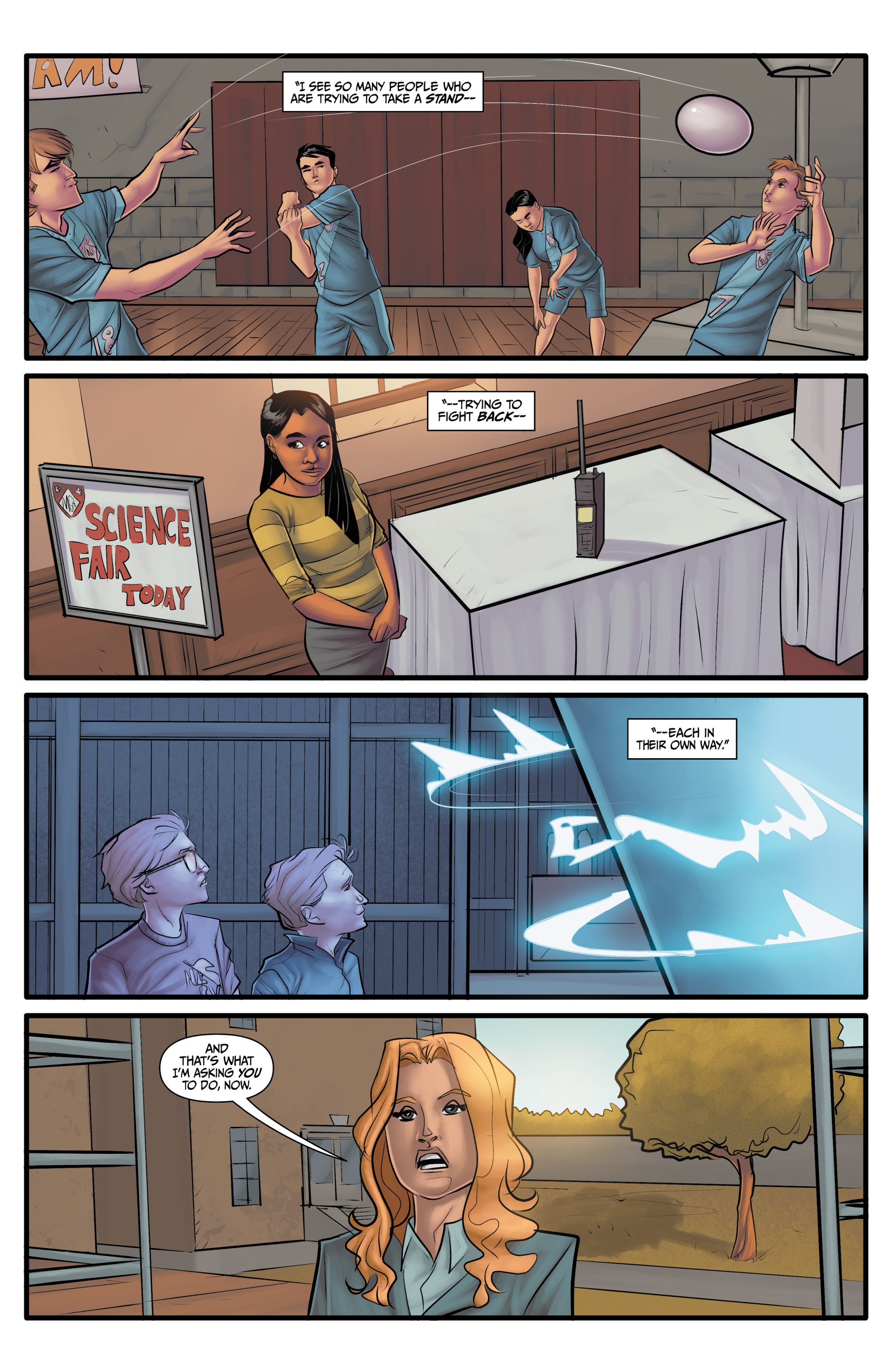 Read online Morning Glories comic -  Issue #49 - 7