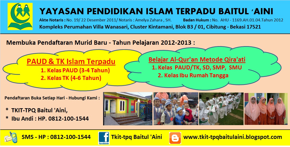 Contoh Baliho Penerimaan Siswa Baru Paud gambar spanduk