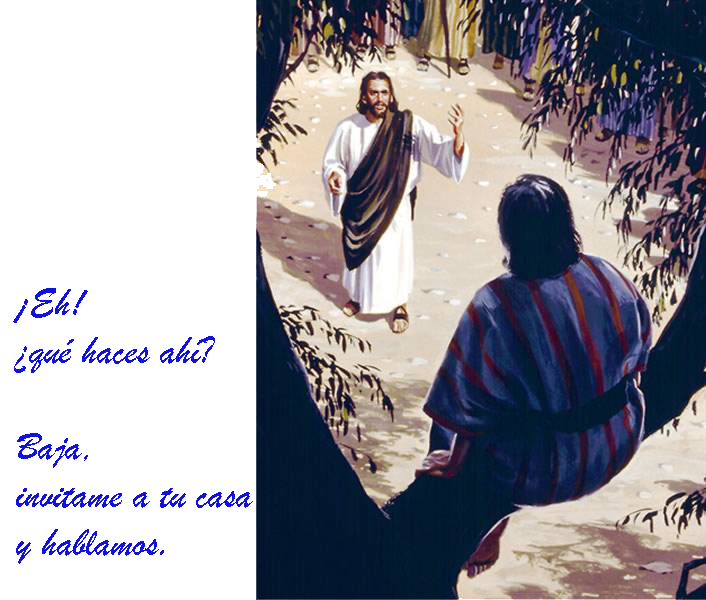 Balbuceos de un Eremita . Zaqueo, el de Jericó.