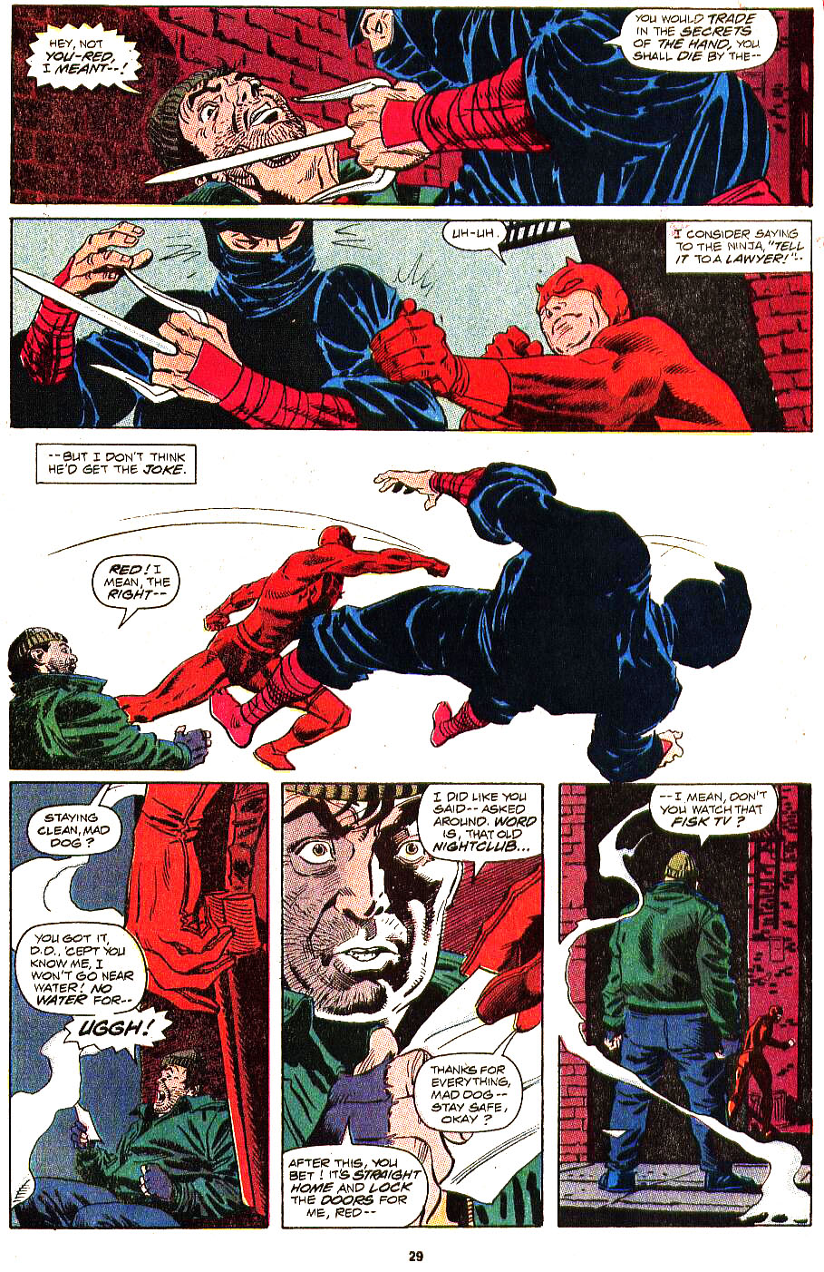 Read online Daredevil (1964) comic -  Issue #295 - 21