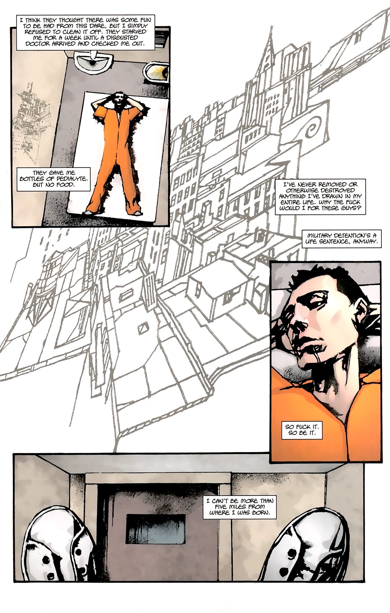 Read online DMZ (2006) comic -  Issue #58 - 13