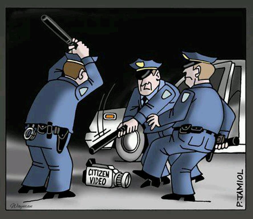 "JERSEYS EVENING PROPAGANDA" "Jersey Police Breaking The Law As Usual"