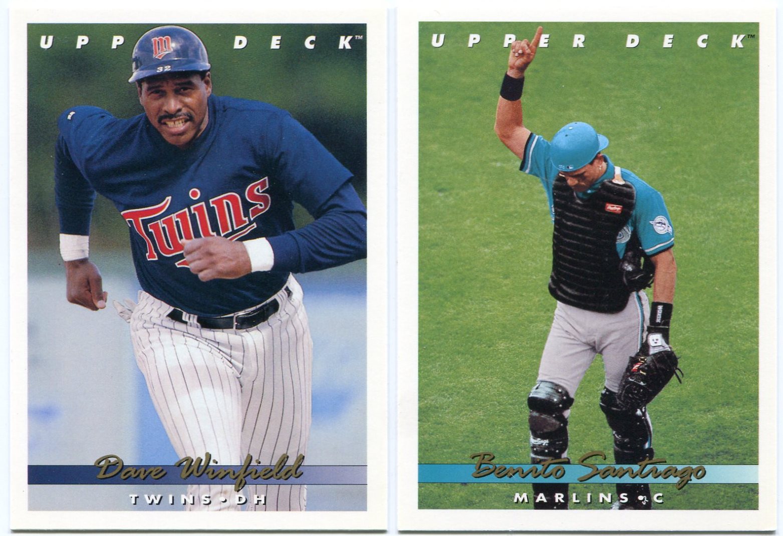 1993 Upper Deck Florida Marlins Baseball Cards Team Set