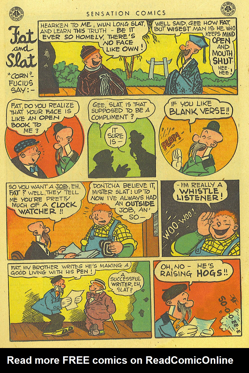 Read online Sensation (Mystery) Comics comic -  Issue #39 - 28