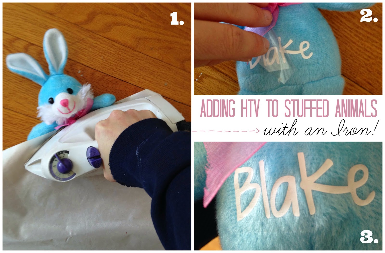 Adding HTV to Stuffed Animals (Heat Press or Iron) Silhouette School